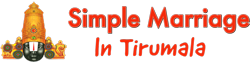 simple marriage in tirumala